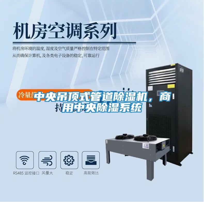 中央吊頂式管道除濕機，商用中央除濕系統(tǒng)
