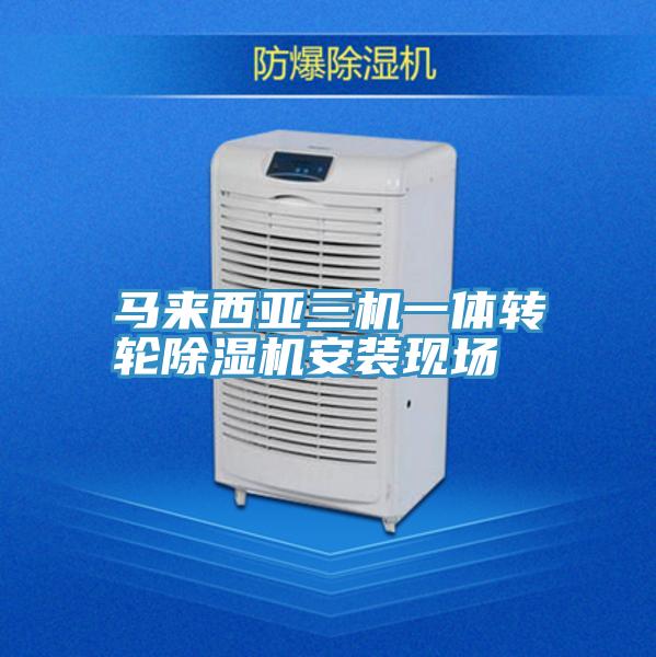 馬來西亞三機一體轉(zhuǎn)輪除濕機安裝現(xiàn)場
