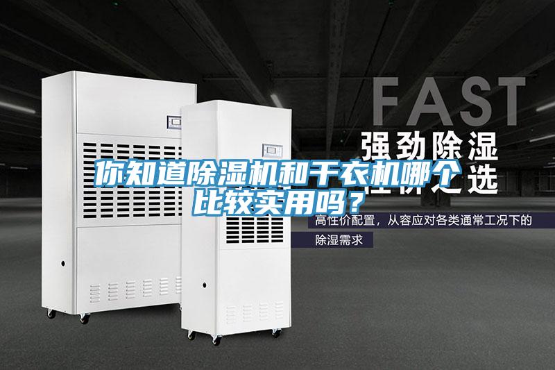 你知道除濕機和干衣機哪個比較實用嗎？