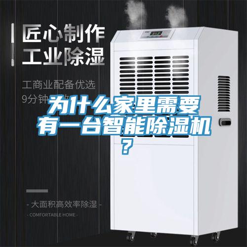 為什么家里需要有一臺智能除濕機？