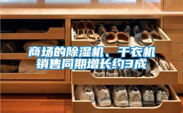 商場(chǎng)的除濕機(jī)、干衣機(jī)銷(xiāo)售同期增長(zhǎng)約3成