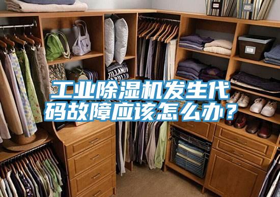 工業(yè)除濕機發(fā)生代碼故障應(yīng)該怎么辦？