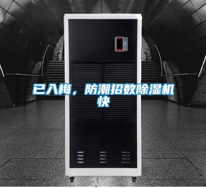 已入梅，防潮招數(shù)除濕機(jī)快