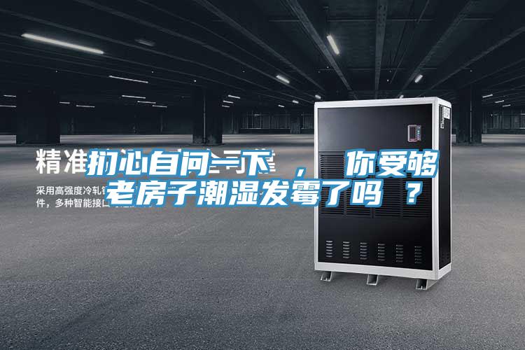 捫心自問(wèn)一下 ， 你受夠老房子潮濕發(fā)霉了嗎 ？