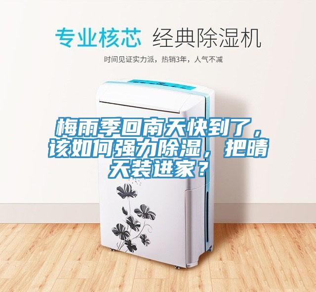 梅雨季回南天快到了，該如何強(qiáng)力除濕，把晴天裝進(jìn)家？