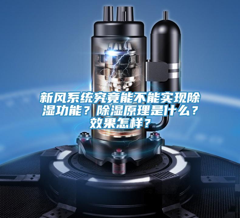 新風(fēng)系統(tǒng)究竟能不能實(shí)現(xiàn)除濕功能？除濕原理是什么？效果怎樣？
