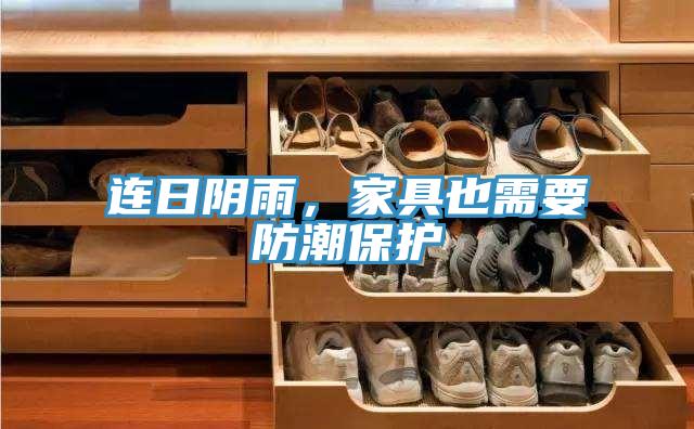 連日陰雨，家具也需要防潮保護