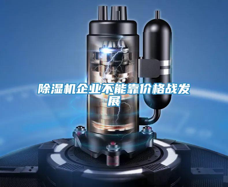 除濕機(jī)企業(yè)不能靠價格戰(zhàn)發(fā)展