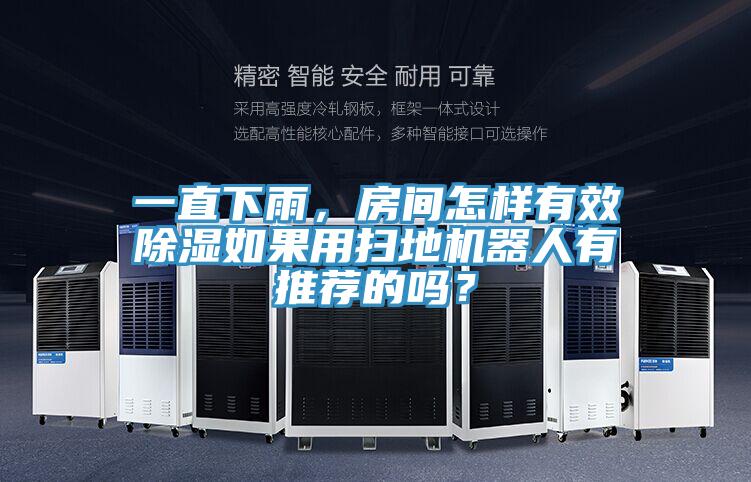 一直下雨，房間怎樣有效除濕如果用掃地機器人有推薦的嗎？