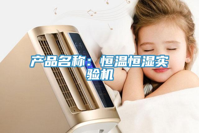 產(chǎn)品名稱:恒溫恒濕實(shí)驗(yàn)機(jī)