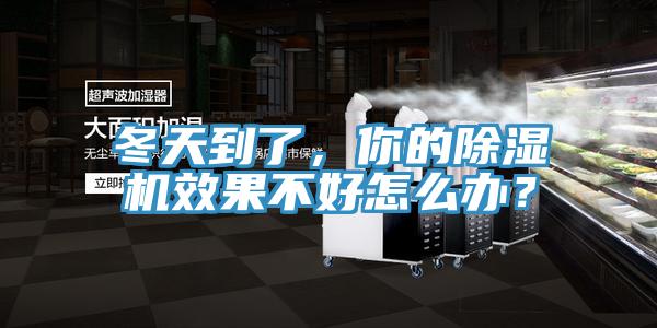 冬天到了，你的除濕機(jī)效果不好怎么辦？