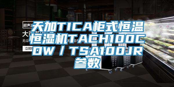 天加TICA柜式恒溫恒濕機(jī)TACH100CDW/TSA100JR參數(shù)