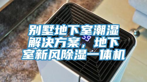 別墅地下室潮濕解決方案，地下室新風(fēng)除濕一體機