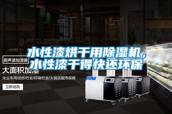 水性漆烘干用除濕機(jī)，水性漆干得快還環(huán)保