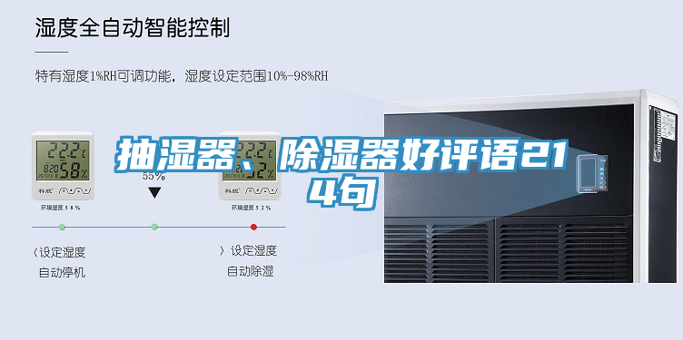 抽濕器、除濕器好評語214句