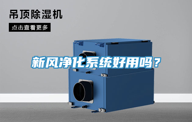 新風(fēng)凈化系統(tǒng)好用嗎？