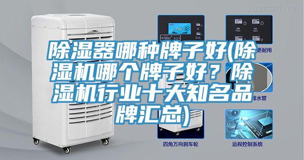 除濕器哪種牌子好(除濕機哪個牌子好？除濕機行業(yè)十大知名品牌匯總)