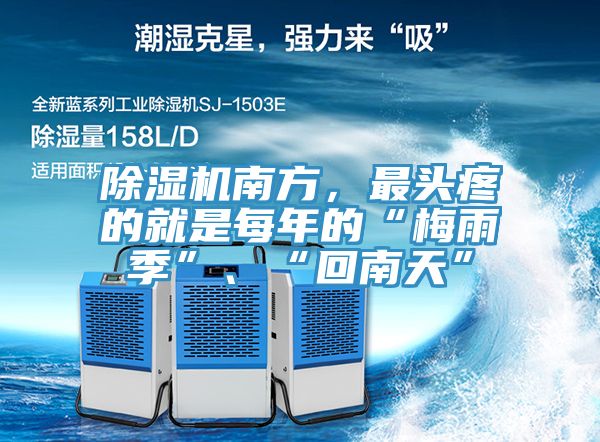 除濕機(jī)南方，最頭疼的就是每年的“梅雨季”、“回南天”