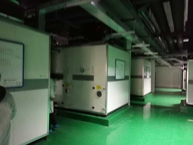 新西蘭“恒天然”合資奶粉企業(yè)，6臺轉(zhuǎn)輪除濕機(jī)組3臺45000風(fēng)量，2臺38000風(fēng)量，1臺30000風(fēng)量